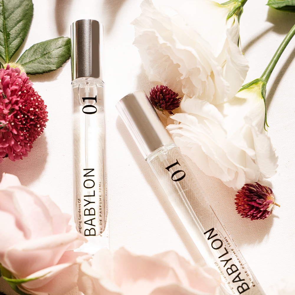 淡香水 巴比倫花園 #01【花香木質調】